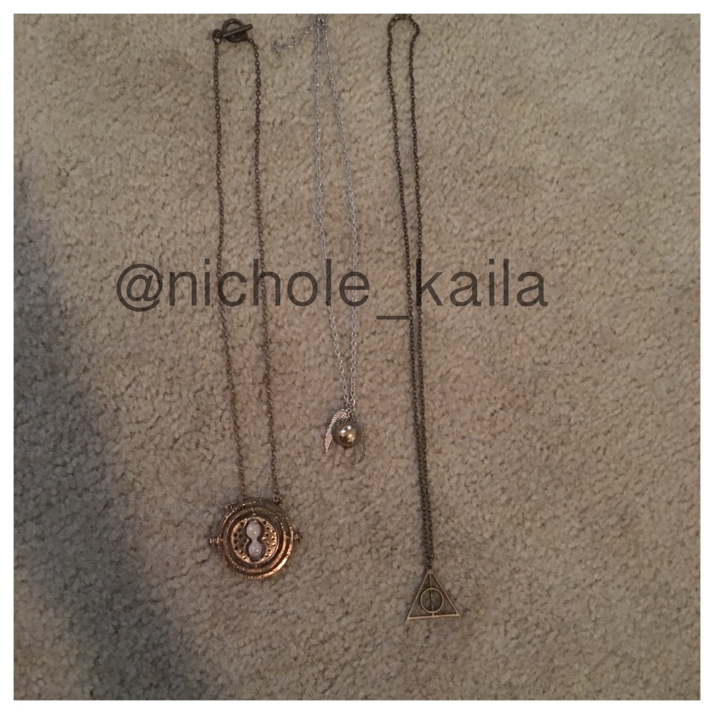 Harry Potter necklace set